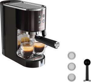 Krups XP444G Virtuoso+ Espressomaschine 15 Bar