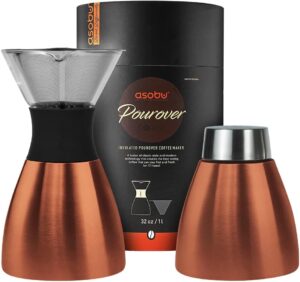 Kupfer-Kaffeebereiter 900ml Asobu PO300-COP