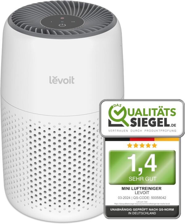 LEVOIT Luftreiniger LV-H132 HEPA Allergiker Weiß