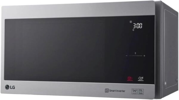 LG Mikrowelle 25L 1000W Smart Inverter Silber