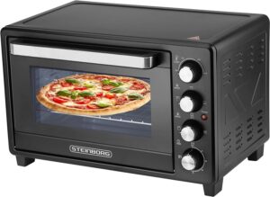 Mini Backofen 35L 1600W mit Drehspieß und Timer