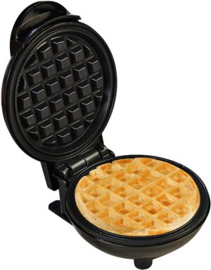 Mini-Waffeleisen 350W Ø10,5 cm Rosenstein & Söhne