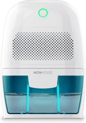 MONHOUSE 600ml Mini Luftentfeuchter Leise Kompakt