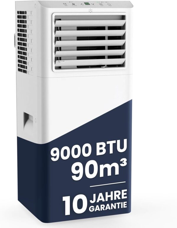 Newentor Mobile Klimaanlage 9000 BTU 2,6 kW Fernbedienung