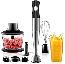 NWOUIIAY 1200W Stabmixer Set 6-in-1 Pürierstab