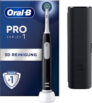 Oral-B Pro 1 Elektrische Zahnbürste Schwarz