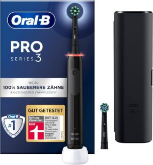 Oral-B PRO 3 3500 Elektrische Zahnbürste Schwarz