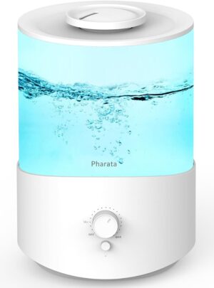 Pharata 2.5L Luftbefeuchter Nachtlicht BPA-frei