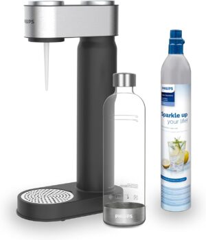 Philips GoZero Wassersprudler Schwarz