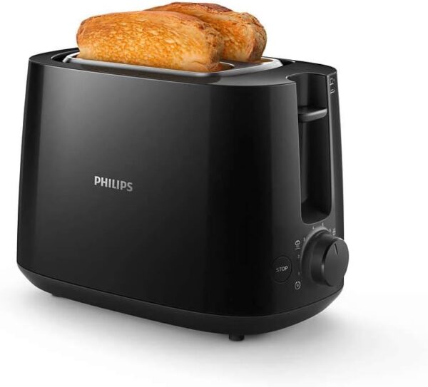 Philips HD2581/90 Toaster 2-Scheiben 8 Stufen Schwarz