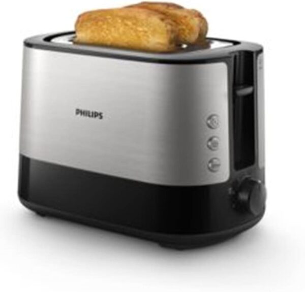 Philips HD2637/90 Toaster schwarz 2-Scheiben 7 Stufen