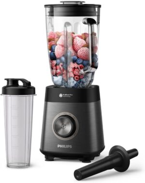 Philips HR3041/00 Standmixer 1200W 2L ProBlend Plus Schwarz