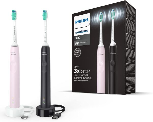 Philips Sonicare 3100 HX3675/15 Schallzahnbürste Set