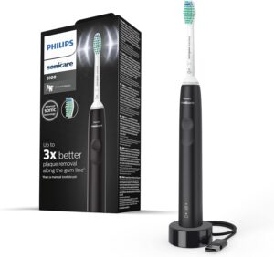 Philips Sonicare 3100 Schallzahnbürste Schwarz