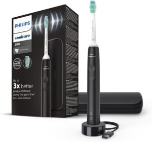 Philips Sonicare 3100 Schallzahnbürste Schwarz