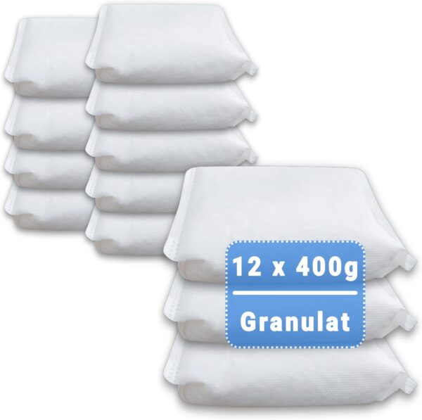 Raumentfeuchter gegen Schimmel 12x 400g Granulat