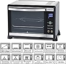 ROMMELSBACHER BGE 1580/E Backofen 30L Touch Control