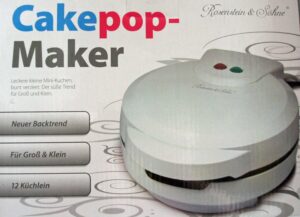 Pop Cake Maker 750W für 12 Cakepops