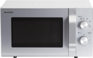 Sharp R204S Mikrowelle 20L 800W Silber