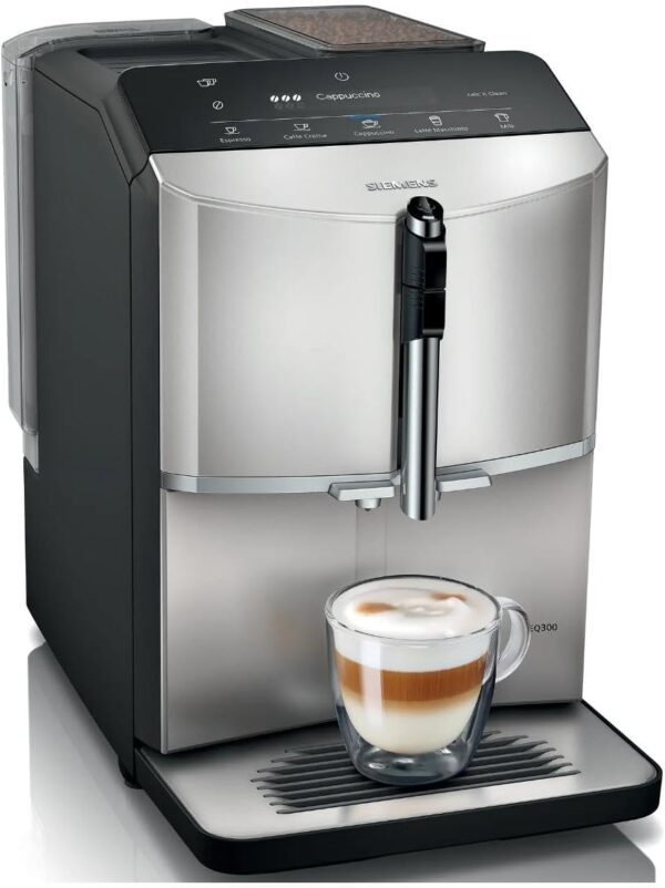 Siemens EQ300 TF303E07 Kaffeevollautomat Inox Silver