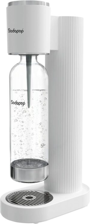 Sodapop Cooper Wassersprudler weiß mit PET-Flasche