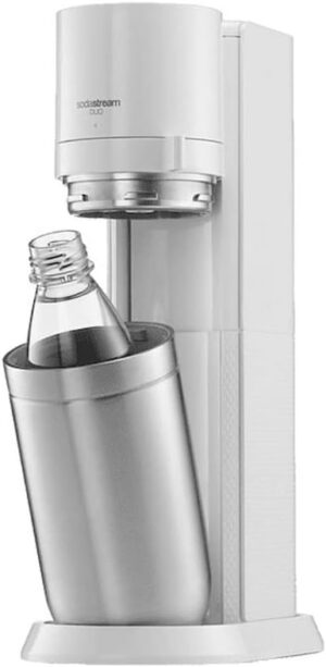 SodaStream Duo Wassersprudler Weiß CO2-Zylinder