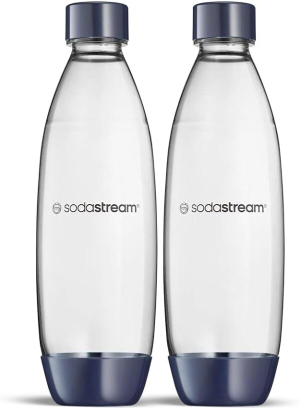 Sodastream Flaschen Set spülmaschinenfest dunkelblau