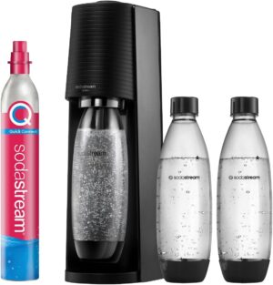 SodaStream TERRA Wassersprudler Promopack Schwarz