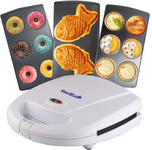 StarBlue 3-in-1 Donut Kuchen Bäcker Weiß SB-123