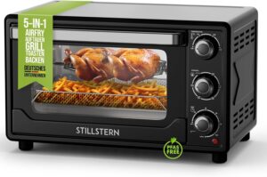 Stillstern Minibackofen 25L Umluft mit Frittierkorb