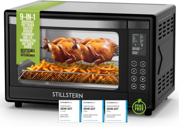 Stillstern Minibackofen 45L Umluft 13in1 Modell DE