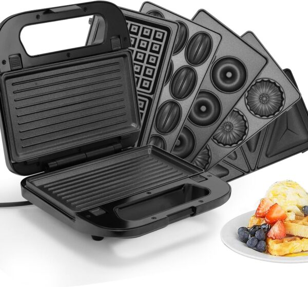 SUPERLEX 6-in-1 Sandwichmaker Set BPA-frei