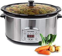 Syntrox Germany Slow Cooker 6,5L SC-320W Warmhaltefunktion