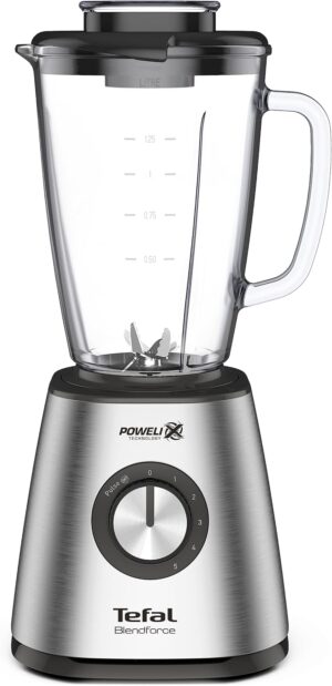 Tefal Blendforce 2 BL439D Standmixer 800W Edelstahl