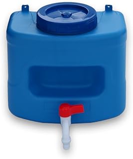 Varile 10L Wasserspender mit Seifenablage Blau