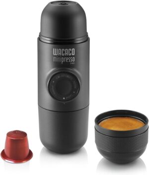 WACACO Minipresso NS Espressomaschine Schwarz