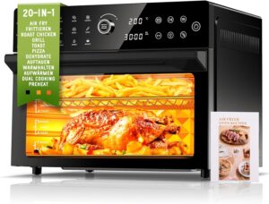 XXL Heißluftfritteuse 30L LED-Touch 1800W 20 Programme