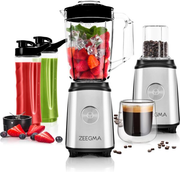 ZEEGMA Vitamine 4-in-1 Standmixer 1050W Juicer