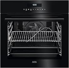 AEG BPE742220B Einbaubackofen Pyrolyse Schwarz