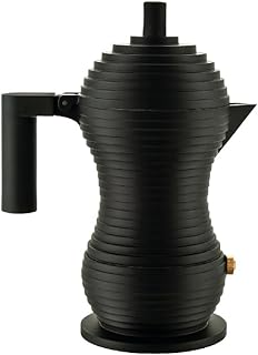 Alessi Pulcina MDL02/1 BB Espressomaschine Schwarz