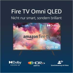 Amazon Fire TV Omni QLED 43 Zoll 4K UHD Alexa