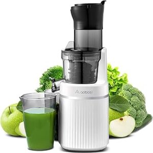 AOBOSI 200W Slow Juicer ZM1501 Weiß