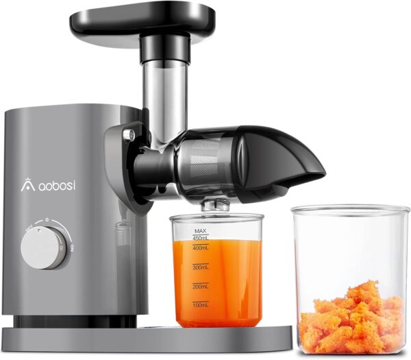 Aobosi Slow Juicer ZM1501 hoher Saftausstoß Grau