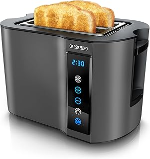 Arendo Touch Toaster 2 Scheiben 800W Cool Grey