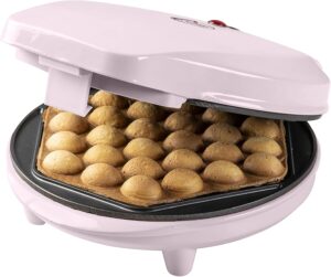 Bestron Bubble-Waffeleisen Rosa 700W