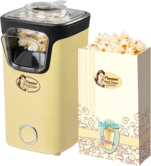 Bestron Popcornmaker Sweet Dreams Gelb