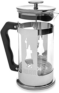 Bialetti Preziosa Kaffeepresse 1L Edelstahl Glas