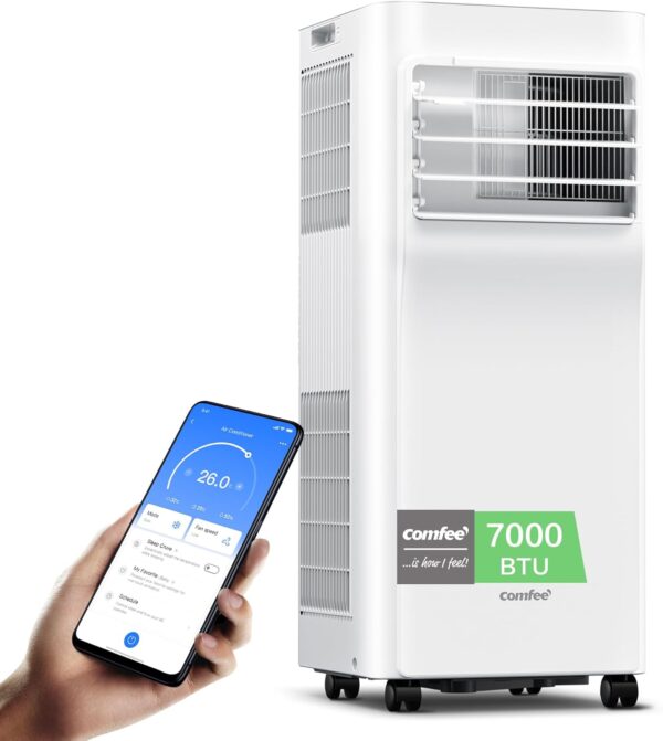 Comfee Breezy Cool Pro 2.0 Klimagerät 7000 BTU 2kW APP