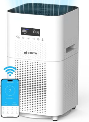 DAYETTE Smart-Luftreiniger H13 HEPA Alexa APP