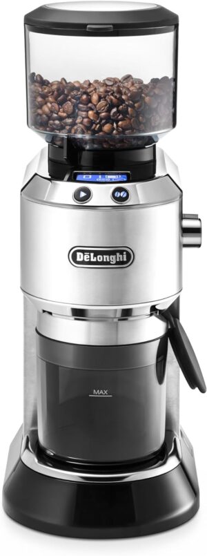 DeLonghi Dedica KG 521M Kaffeemühle Edelstahl LCD